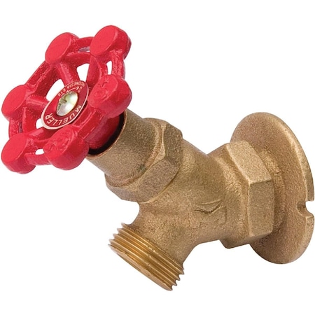 Proline 3/4 In. Brass Cast Iron Locking Lawn Sillcock 108-014